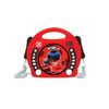 Lector Cd Portátil Con 2 Micrófonos - Ladybug