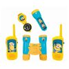 Kit Del Aventurero Con Walkie Talkies, Rango 120m, Los Minions