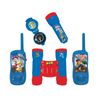 Kit Del Aventurero Con Walkie Talkies, Rango 120m, La Patrulla Canina