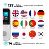 Interpretor® 2 - Instant Voice Artificial Intelligence Translator 137 Languages With Camera