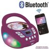 Reproductor De Cd Bluetooth Con Efectos De Luz Frozen Lexibook