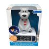 Lexibook Despertador Oso Polar, Luz Intermitente, Reloj, Despertador Para Niños Y Niñas, Snooze, Blanco, Rl800pb