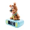 Lexibook - Reloj Despertador Digital Scooby-doo Con Luz Nocturna Snooze, Reloj, Scooby-doo Brillante, Color Azul - Rl800sd