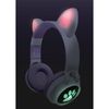 Auriculares Bluetooth Con Orejas De Gato Y Luces