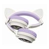 Auriculares Bluetooth Con Orejas De Gato Y Luces