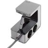 Regleta Con Clipaje Legrand Upower 694812/ 4 Tomas De Corriente/ 2 Usb-a/ Negro