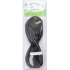 Cable Alimentación Bipolar 2m Con Toma De Tierra Metronic 470135