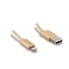 Cable Lightning Mfi/usb-a 1m Dorado Mooov 732054