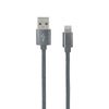 Cable Lightning Mfi/usb-a 1m Gris Mooov 732056