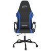 Silla Gaming Cuero Sintético Negro Y Azul