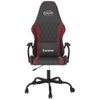 Silla Gaming Cuero Sintético Negro Y Rojo Vino Tinto