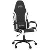 Silla Gaming Cuero Sintético Negro Y Blanco