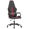 Silla Gaming Cuero Sintético Negro Y Rojo Vino Tinto