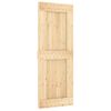 Puerta Corredera Con Herrajes Madera Maciza De Pino 80x210 Cm