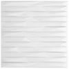 Paneles De Pared 24 Uds Xps Piedra Blanco 50x50 Cm 6 M²