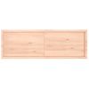 Tablero De Mesa Madera Maciza Borde Natural 160x50x(2-6) Cm