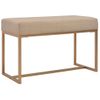 Banco 80 Cm Terciopelo Beige