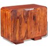 Aparador De Madera Maciza De Sheesham 75x35x60 Cm