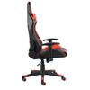 Silla Gaming Giratoria Pvc Rojo