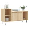 Mueble Para Tv Madera Contrachapada Roble Sonoma 100x35x55 Cm