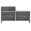 Mueble Zapatero Madera Contrachapada Gris Hormigón 102x36x60 Cm