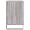 Mueble Zapatero Madera Contrachapada Gris Sonoma 102x36x60 Cm