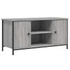 Mueble De Tv Madera Contrachapada Gris Sonoma 100x40x50 Cm