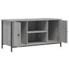 Mueble De Tv Madera Contrachapada Gris Sonoma 100x40x50 Cm