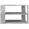 Mesa De Centro Madera Ingeniería Gris Hormigón 59,5x59,5x40 Cm