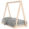 Estructura De Cama Para Niños Madera Maciza De Pino 70x140 Cm