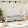 Estructura De Cama Para Niños Madera Maciza De Pino 90x200 Cm