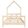 Estructura De Cama Para Niños Madera Maciza De Pino 90x200 Cm