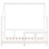 Estructura De Cama Para Niños Madera De Pino Blanco 70x140 Cm