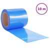 Tira De Cortina Para Puertas Pvc Azul 200x1,6 Mm 10 M