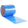 Tira De Cortina Para Puertas Pvc Azul 200x1,6 Mm 10 M