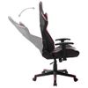 Silla De Gaming De Cuero Sintético Negro Y Rojo Tinto