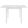 Juego De Muebles De Comedor 3 Piezas Mdf Blanco