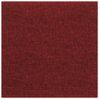 Paneles De Pared 12 Uds Tela Rojo Tinto 30x30 Cm 1,08 M²