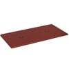 Paneles Pared 12 Uds Cuero Sintético Rojo Tinto 30x15 Cm 0,54m²