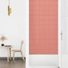 Paneles De Pared 12 Uds Terciopelo Rosa 90x15 Cm 1,62 M²