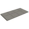 Paneles De Pared 12 Uds Terciopelo Gris Claro 60x30 Cm 2,16 M²