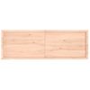 Estante De Pared Madera Maciza Roble Sin Tratar 180x60x(2-6) Cm