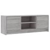 Mueble Para Tv Madera De Ingeniería Gris Sonoma 102x30x37,5 Cm