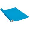 Láminas Autoadhesivas Muebles 2 Uds Pvc Azul Celeste 500x90 Cm