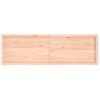 Tablero De Mesa Madera Maciza Roble Sin Tratar 160x50x(2-4) Cm