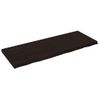 Tablero Mesa Madera Roble Tratada Marrón Oscuro 160x60x(2-6) Cm