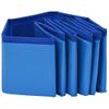 Piscina Para Perros Plegable Pvc Azul 80x20 Cm