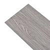 Lamas Para Suelo Autoadhesivas Pvc Gris Oscuro 5,02 M² 2 Mm