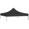 Techo De Carpa Para Celebraciones Negro 3x3 M 270 G/m²