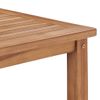 Mesa De Centro De Madera Maciza De Teca 45x45x45 Cm